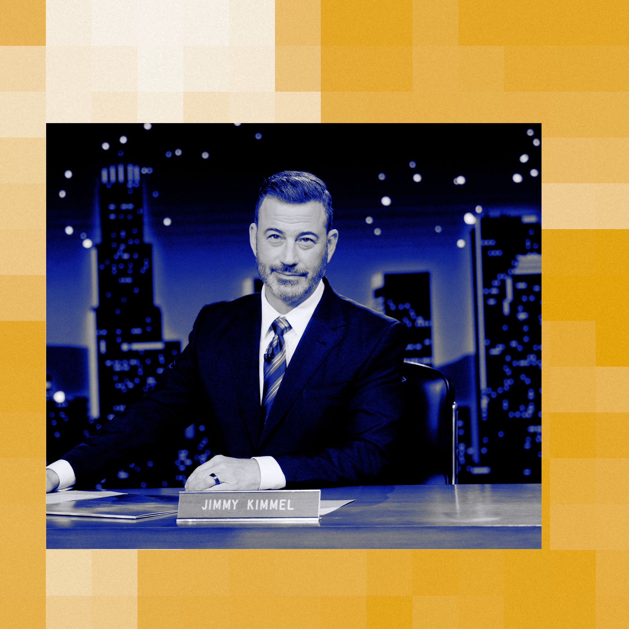 La TV via radio è un “Cubo di ghiaccio di fusione”. Kimmel appena girato